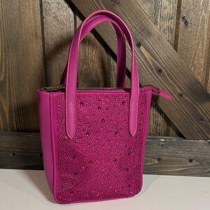 Betsey Johnson Fuchsia Mini Bag